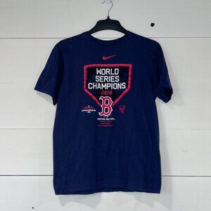 NWOT The Nike Tee Boston Redsox 2018 World Series Champions T-Shirt L